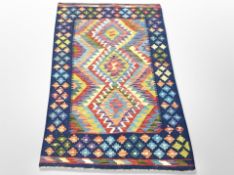 A Chobi kilim rug,