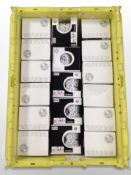 A box of Line Friends BT 21 ceramic mugs