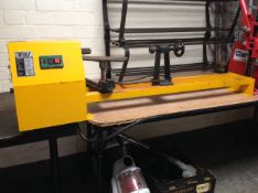 A Tru WL-800 wood lathe (Continental plug)