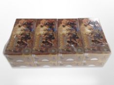 Eight Arcane League miniature table top game box sets,