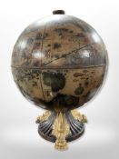 A globe drinks caddy,