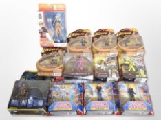 12 Mattel, Hasbro and other figures including DC Universe, Indiana Jones, etc.