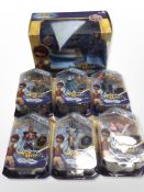 Seven Simba Matt Hatter toys, boxed.