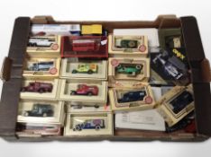 Corgi, Matchbox and Lledo diecast vehicles, mostly boxed.