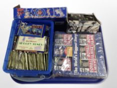 A group of trading cards to include The Royal Family, The X-Files, Looney Tunes, etc.