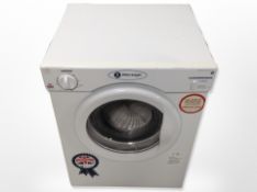 A White Knight 3kg mini washing machine.