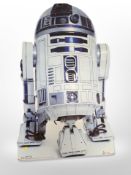 A Star Wars R2-D2 cut-out, circa 1997, height 93cm.