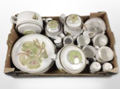 Denby pottery tea and dinner wares.