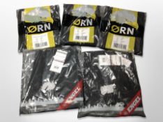 Five pairs of Orn and other work trousers.