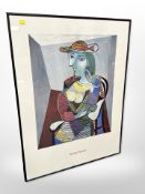 A Pablo Picasso print,
