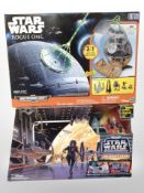 A Galoob Micro Machines Star Wars Action Fleet Death Star set,