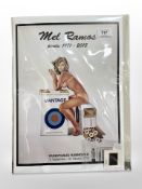 Vintage 1970's Bunny Yeager 35mm negative of nude model from the 1970's along with a Mel