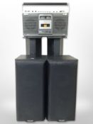 A pair of Mission model 701 speakers,