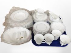 Approximately 50 pieces of Royal Doulton Carnation tea and dinner china.