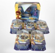 Six Simba Matt Hatter figurines, boxed.