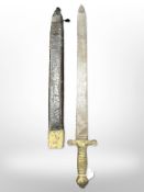 A scarce 19th Century Swiss model 1842 Pioneer sidearm,