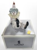 A Lladró figure, 'Tired Friend', No. 5812, in box.