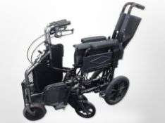 A folding wheel chair and a Days mobility aid