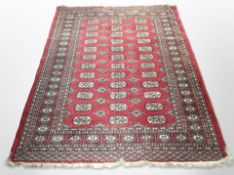 A Lahore Bokhara rug, Pakistan,