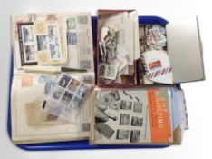 Several stamp albums and contents,