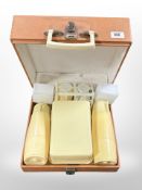 A Brexton picnic set in case.