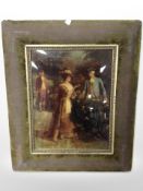 A Victorian chrystoleum 38 cm x 31 cm