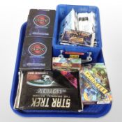 A group of trading cards to include Star Trek, Gormiti, Chaotic, etc.