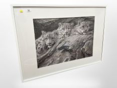 After Allan Hunt : Treasures of Asia, a limited edition colour print, 69cm x 49cm.