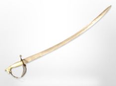 A reproduction Indian sabre.