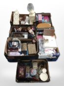 A large quantity of contemporary home wares, candle holders, ceramics, etc.