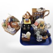 Five Ringtons novelty china teapots