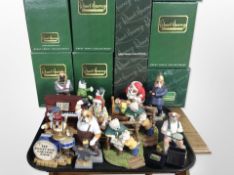 11 Robert Harrop dog figurines, all boxed.