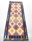 A Chobi kilim runner 188 cm x 66 cm