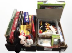A quantity of Lego, Subbuteo, Corgi die-cast cars, board games, etc.
