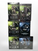 Six Eaglemoss Hero Collector Star Trek figurines, boxed.