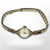 A 9ct yellow gold Lady's wristwatch CONDITION REPORT: 13.3g gross.