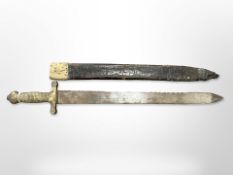 A scarce 19th Century Swiss model 1842 Pioneer sidearm,