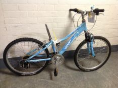 A Giant Areva bike frame 19'' (af)