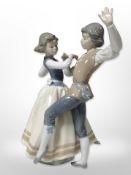A Lladró figure Dancing the Polka No. 5252, height 30cm.
