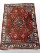 A Joshagan rug, Central Iran,