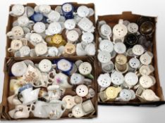 A large quantity of 19th/early-20th century shaving mugs.