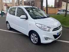A Hyundai i10 Active, five door hatchback petrol car, registration NJ63 EOV, first registered 02.09.