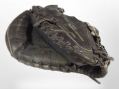 A Rawlings baseball glove
