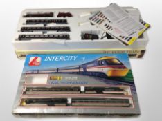 A Lima intercity 00 gauge train set,