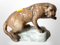 A Beswick figure of a puma No. 1823.