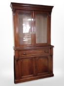 A Victorian mahogany bookcase,