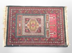 An eastern prayer rug,