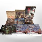 11 assorted board games including Disney, Star Wars, Killing Eve, etc.