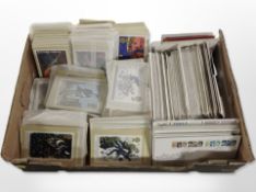 A large quantity of first day covers, Royal Mail Stamp Card Series cards, etc.