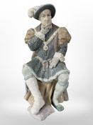 A Lladró figure of Henry VIII, No. 1384.